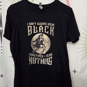 Black Witch Graphic Women's Shirt